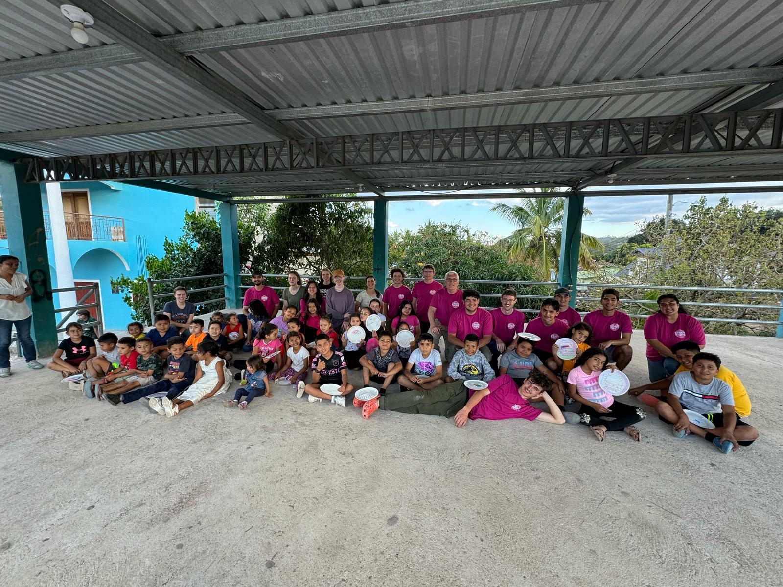 engineering mission trip group photo