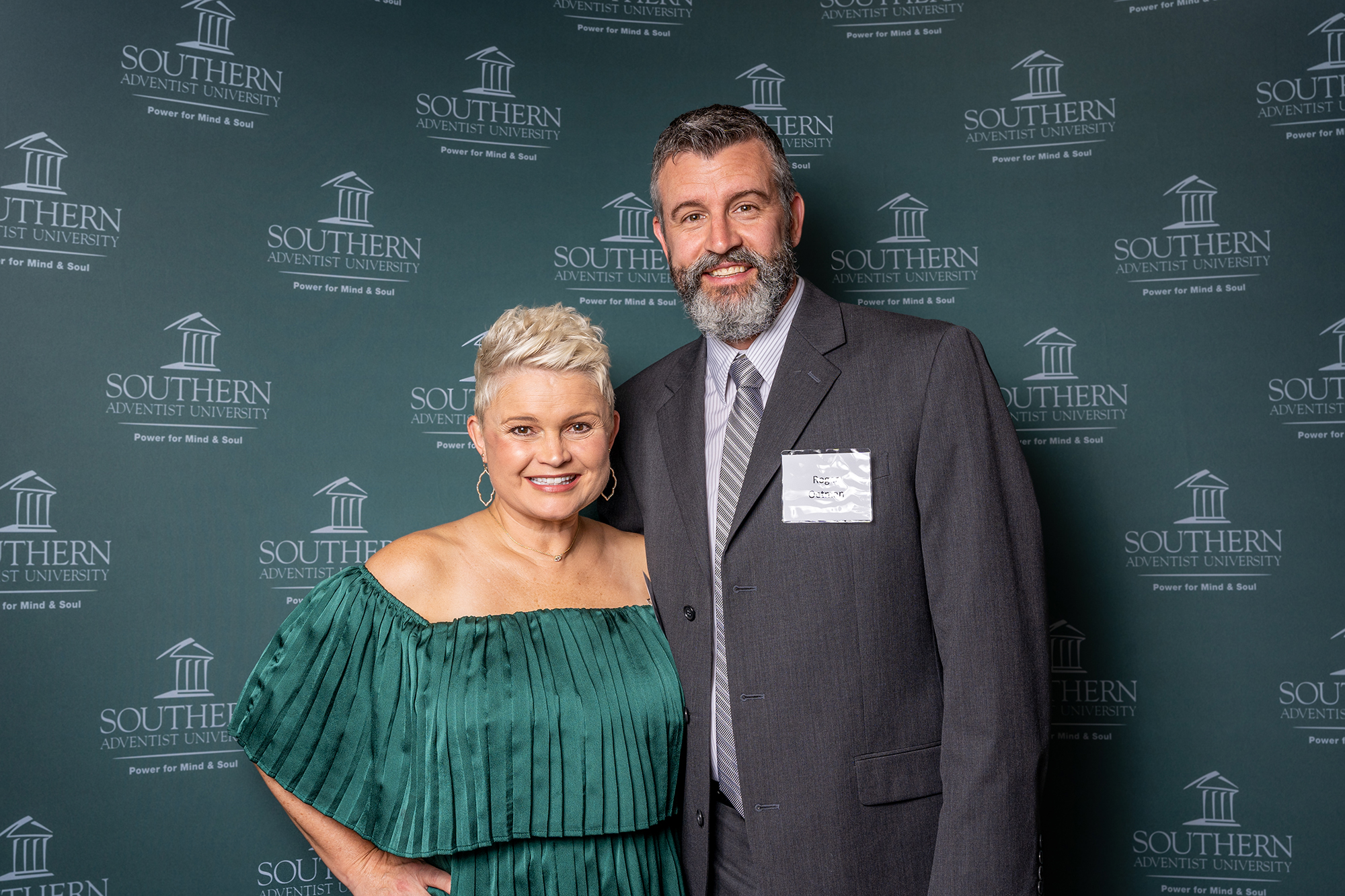 two people taking a photo