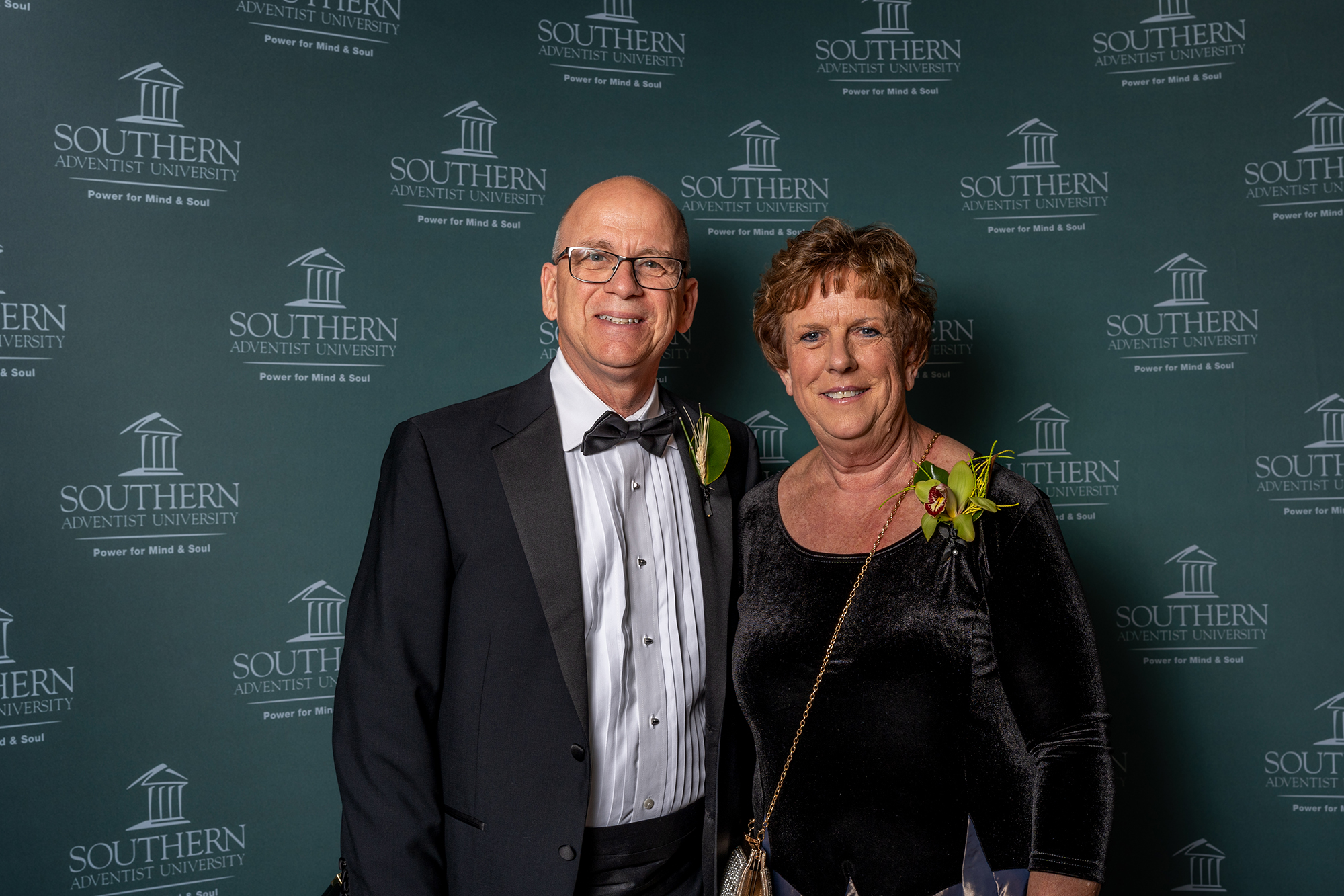 two people taking a photo