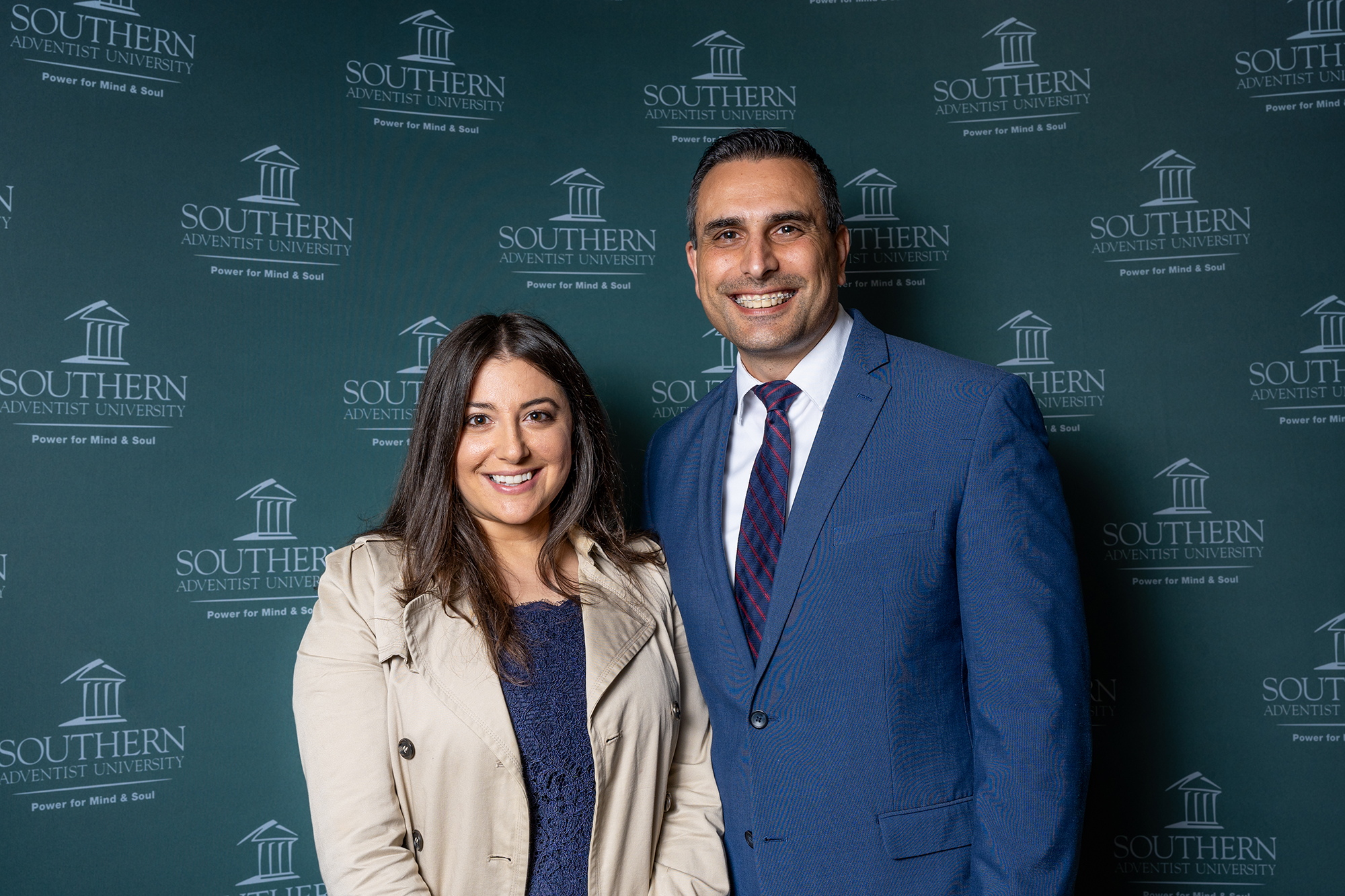 two people taking a photo