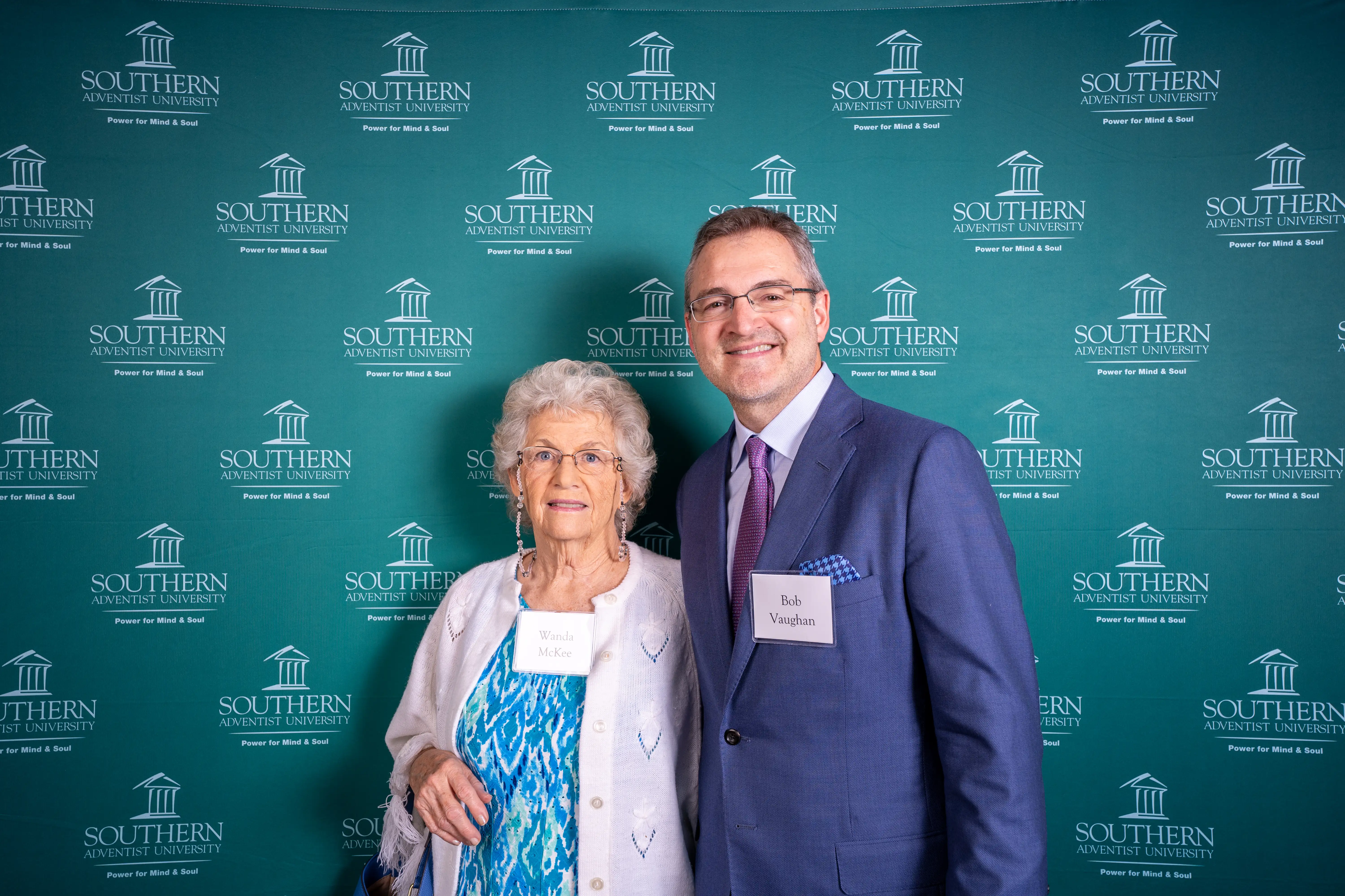 Wanda McKee and Bob Vaughan, '86