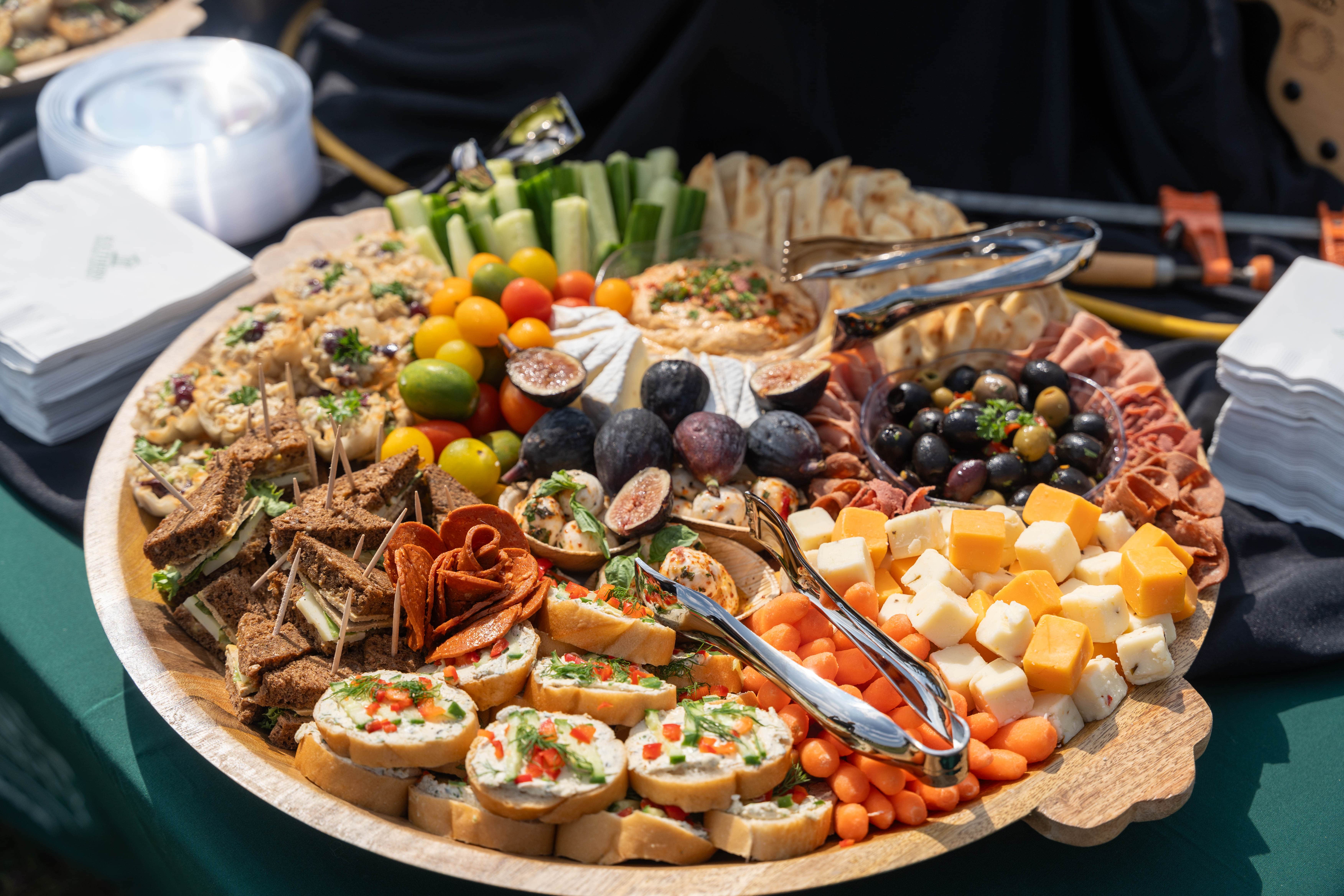 finger food platter 