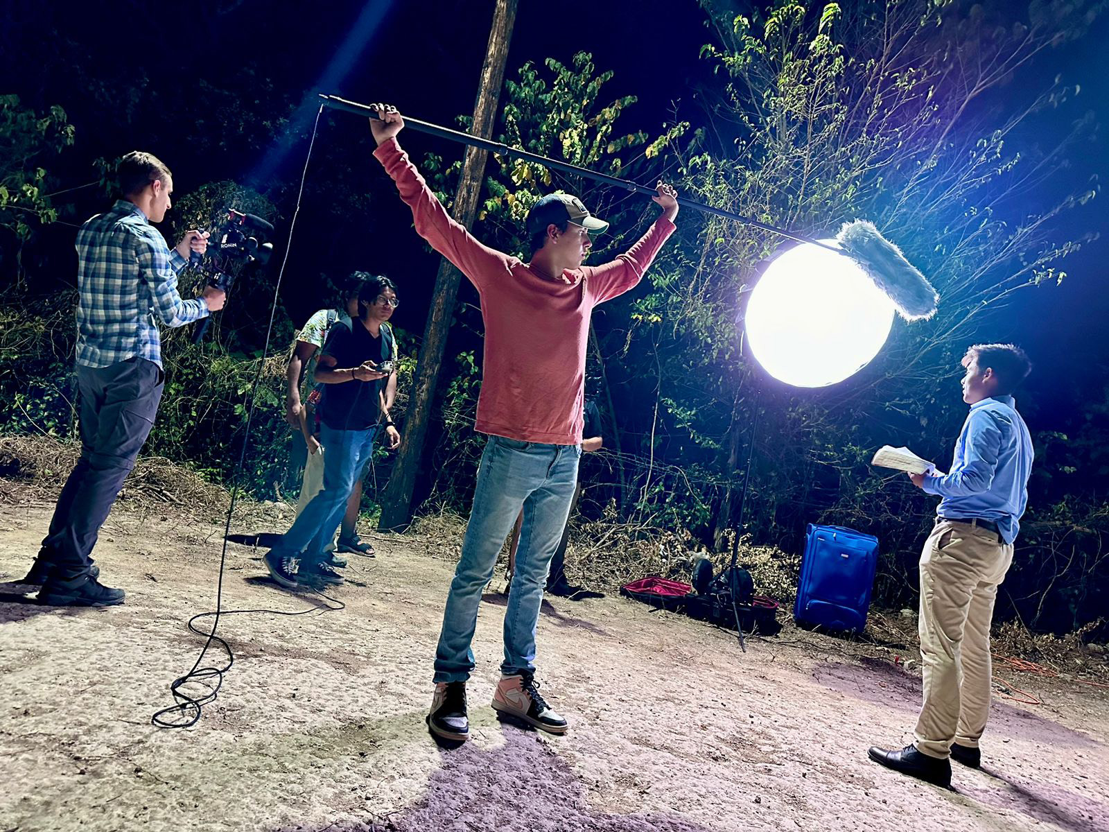 Media production of Southern Adventist University recording videos of a Mission